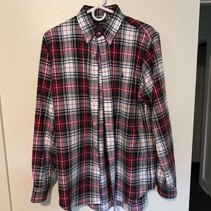 Polo RL Long Sleeve Holiday Flannel (M)